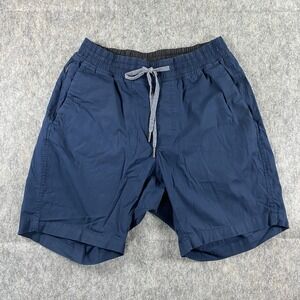 Lululemon Bowline Shorts Mens Small 7" Inseam Blue Drawstring Pockets Athleisure